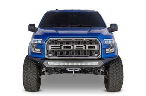 Ford F-150 Bumper - Front - Addictive Desert Designs - Stealth Fighter - Hammer Black - `15-`17